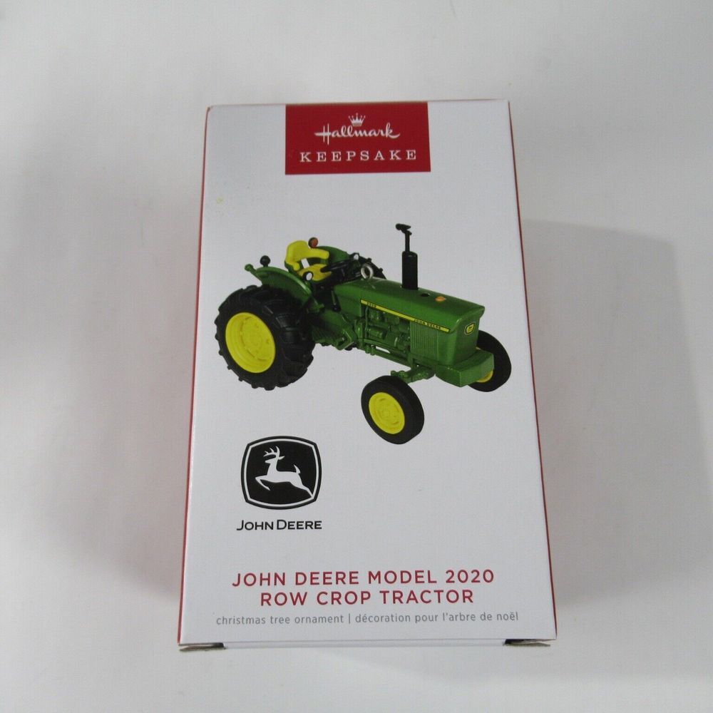 2022 Hallmark Keepsake Ornament John Deere Model 2020 Row‎ Crop Tractor NEW